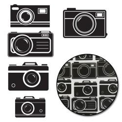 Maya Road Diecut Transparencies PICTURE PERFECT CAMERAS